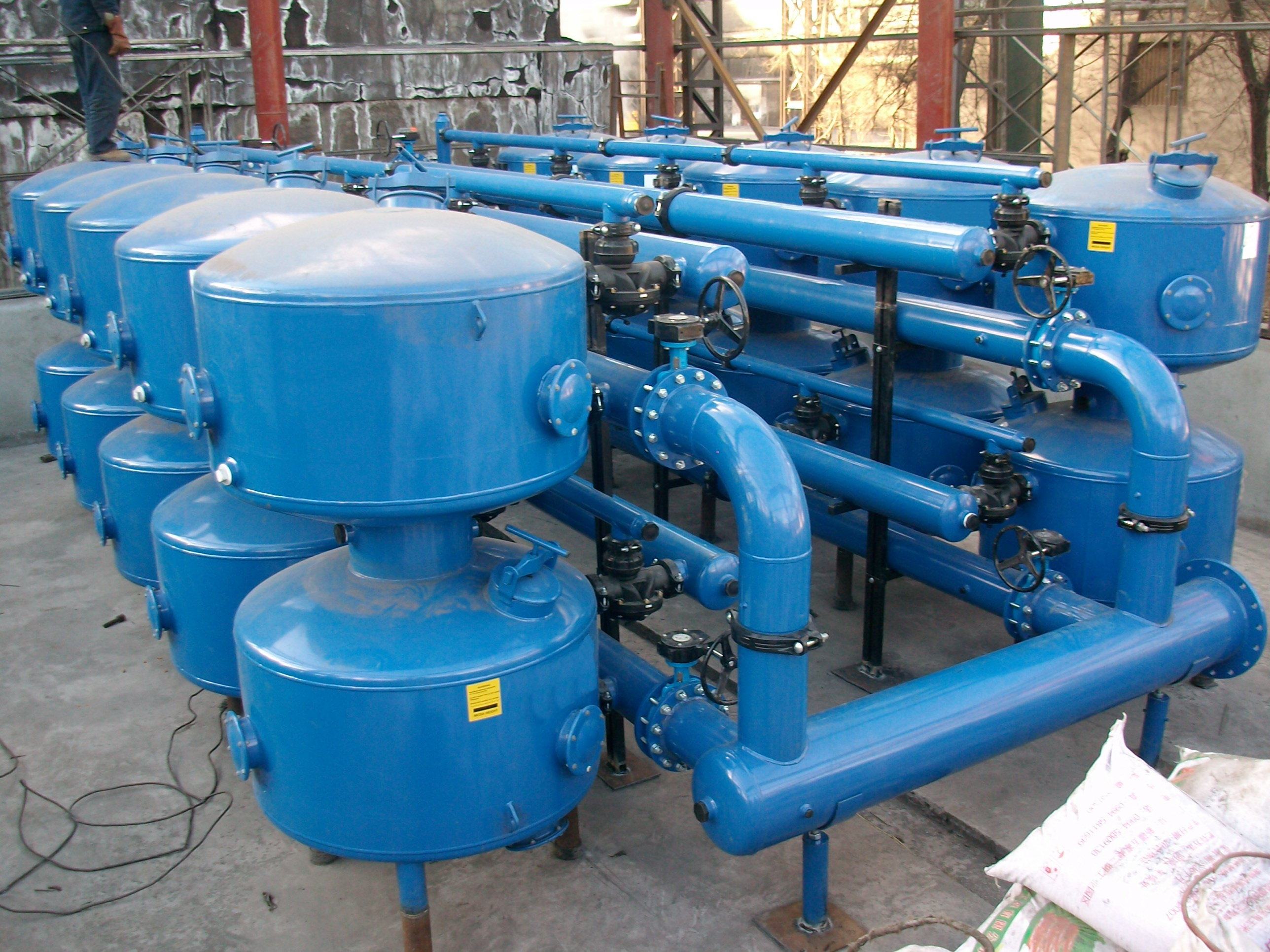 砂石過濾設備、灌溉、水肥一體化水處理設備、全自動反沖洗砂石過濾器