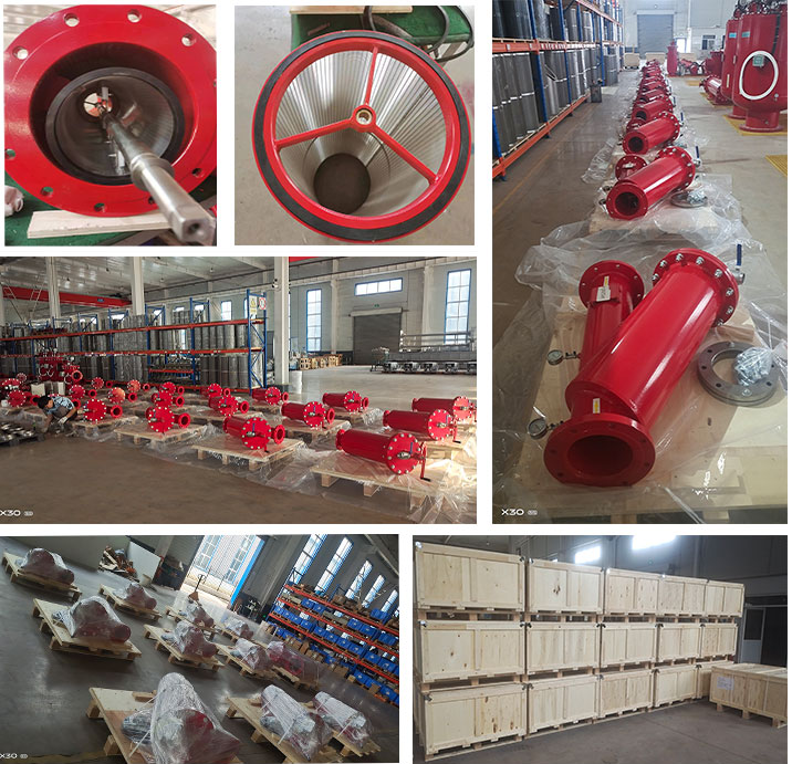 管道過濾器設備發貨 管道過濾器設備發貨