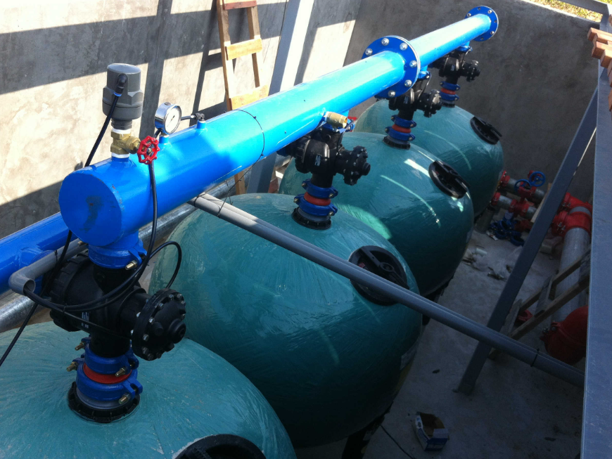 工業淺層砂過濾器應用現場 工業淺層砂過濾器應用現場