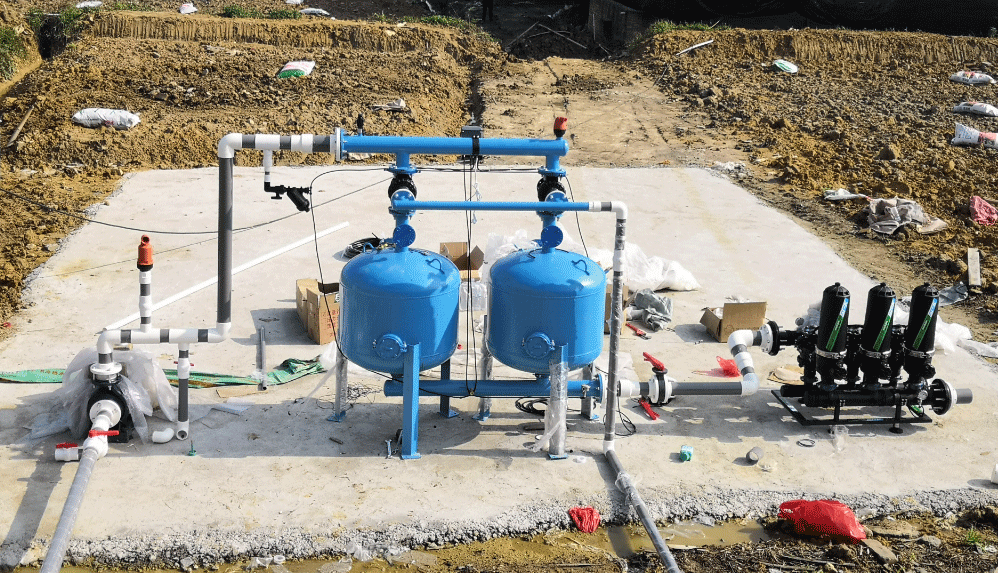 農業灌溉疊片過濾器應用現場 農業灌溉疊片過濾器應用現場